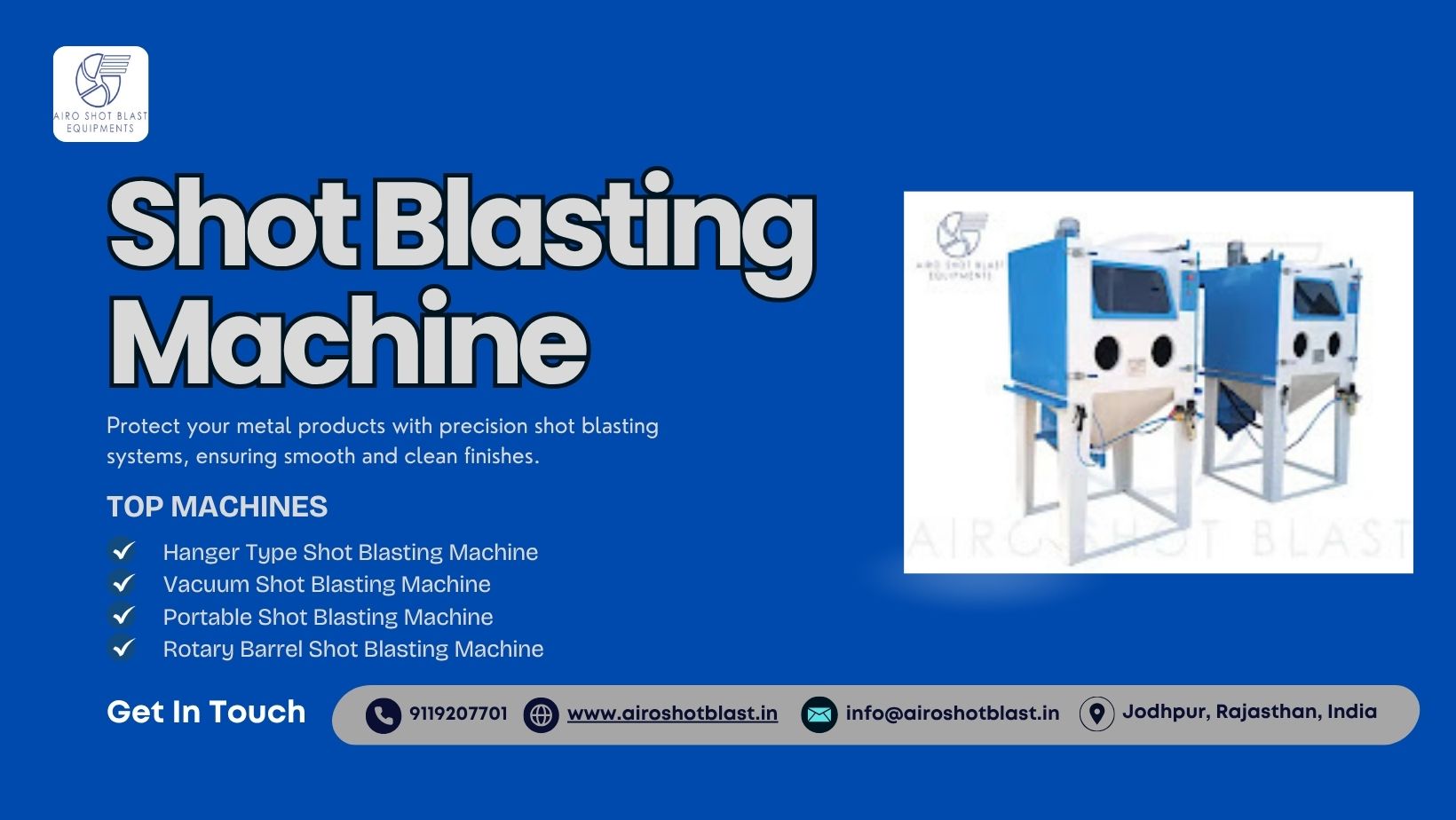 Shot Blasting Machine Noise Reduction: Technologies and&nbsp;Solutions