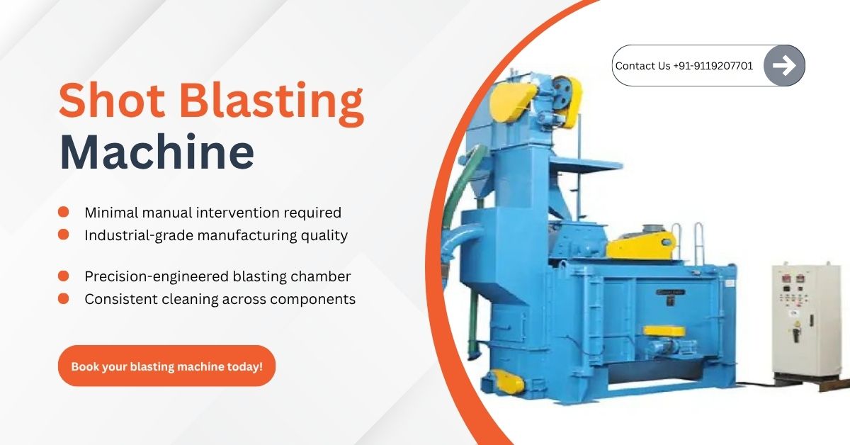 Shot Blasting Machine Price per Blast Wheel: What Indian Buyers&nbsp;Compare